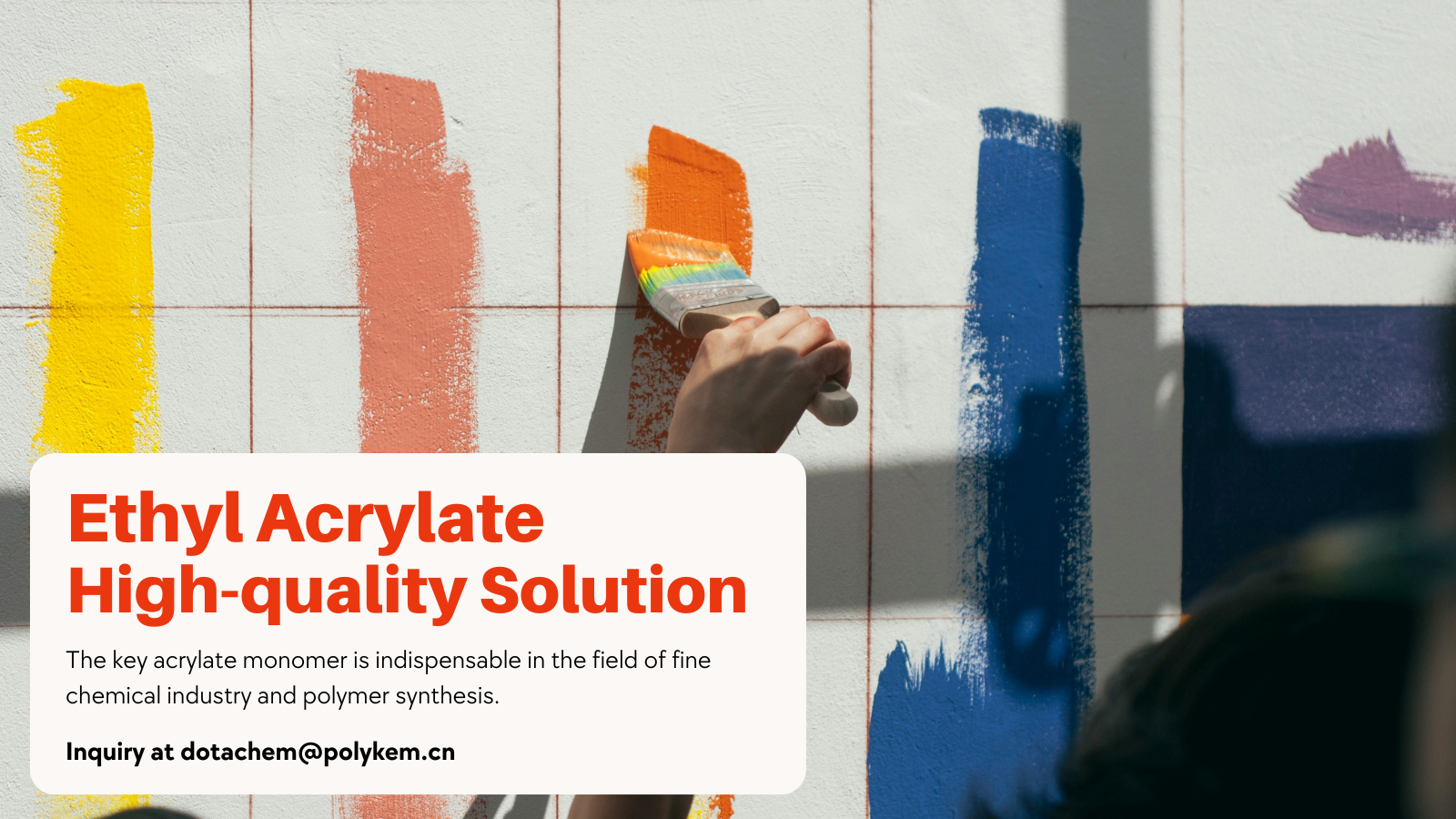 Dotachem Ethyl Acrylate: Sintéis tiomána monaiméir eochair de pholaiméirí ardfheidhmíochta